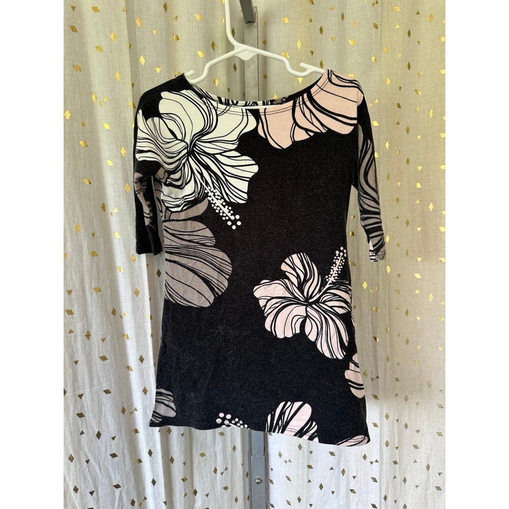 Manuhealii Toddler Girl Hawaiian Faded Tropical Floral Hibiscus A Line Dress XS